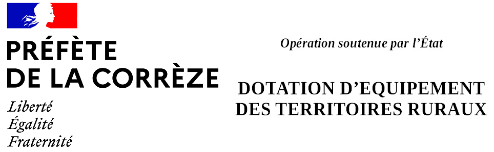 Opération soutenue par l'État - Dotation d'Équipement des Territoires Ruraux 2021