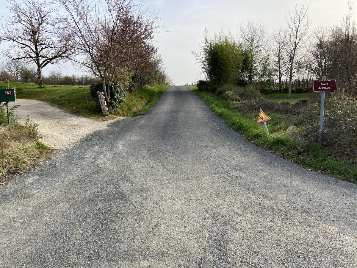 La Chapelle-aux-Saints - Voie communale n°9 Le Pelou (zones 1 et 2)