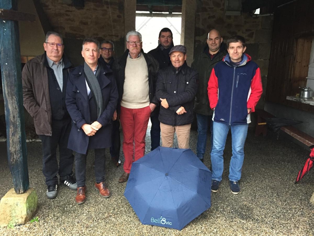 Réception des travaux de déconnexion de la station d'eau potable de la Rodarie